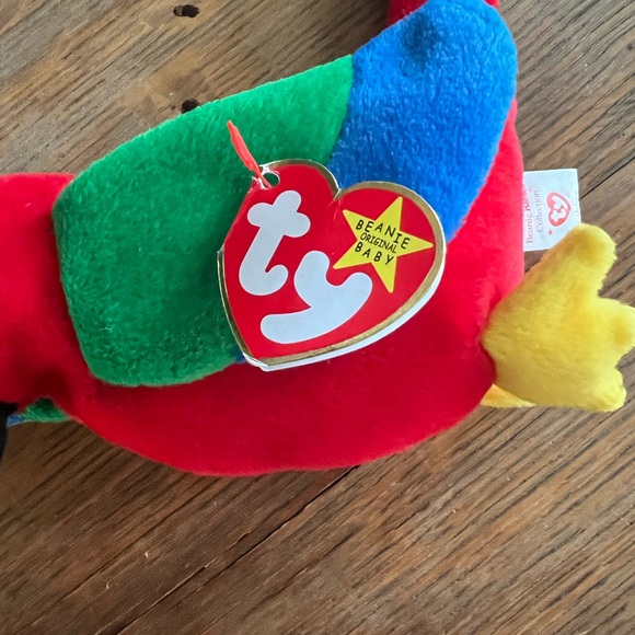 TY The Beanie Babies Collection Tropical Bird Parrot Jabber NWT October 10, 1997 - Picture 9 of 11
